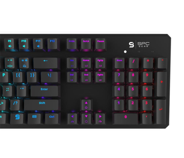 SPC GEAR GK540 Tournament Kailh niebieski RGB - 468791 - zdjęcie 6